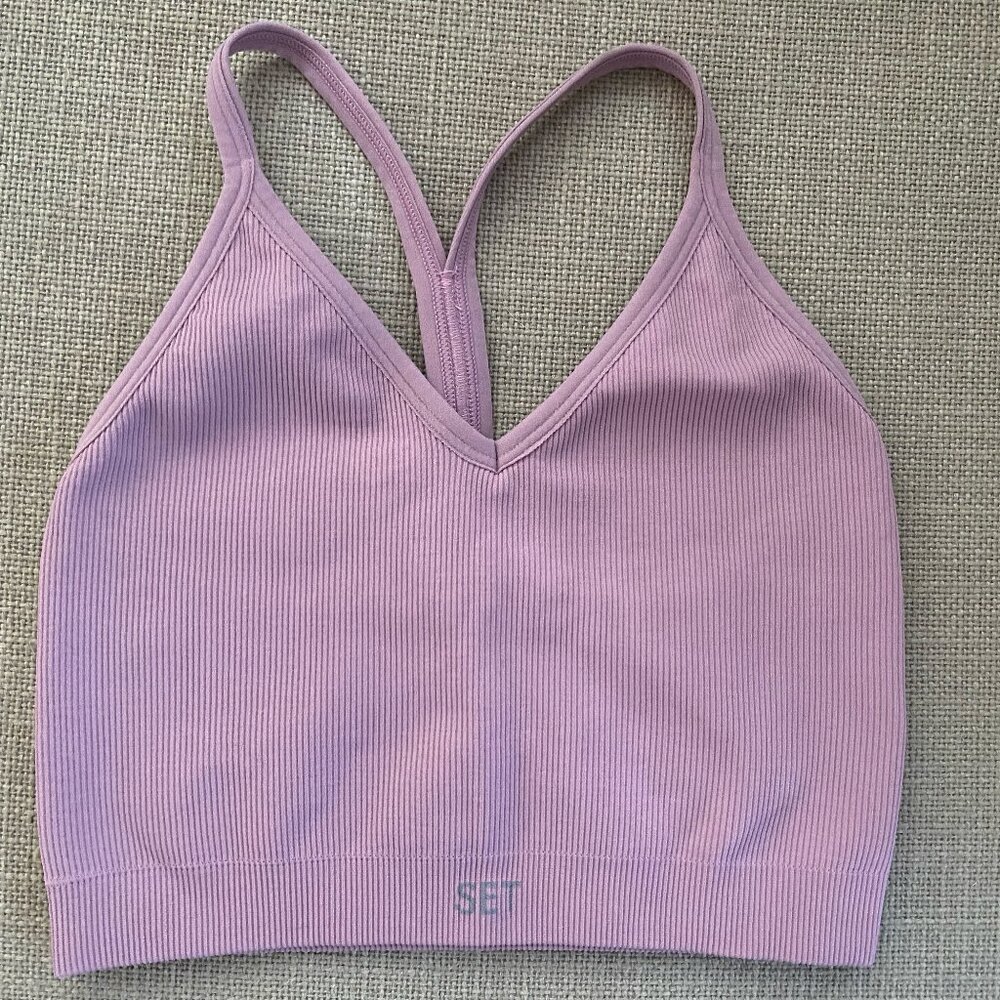 SET ACTIVE - Ribbed Sculptflex Racer Back Bra XS/S